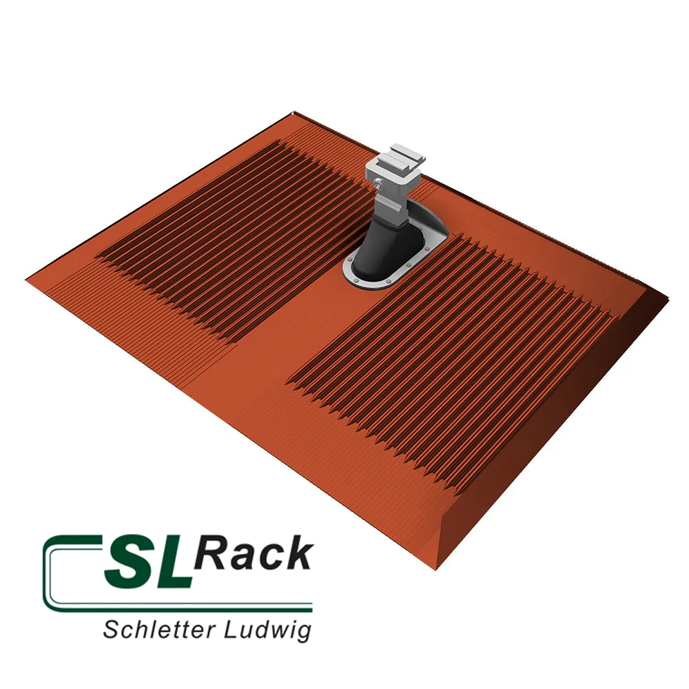 SL Rack Alpha-Platte Ziegelrot